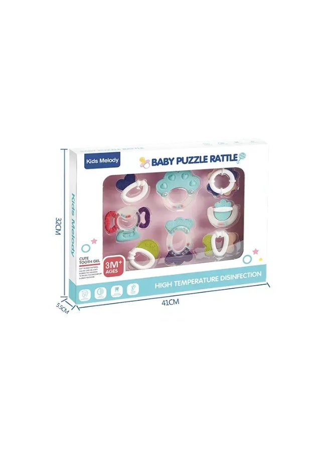 كيدز_ميلودي 🍼 مجموعة ألعاب وعضاضة للرضع – كيدز ميلودي (12 قطعة) - Image 2